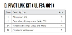 FSA UPPER LINK KIT
