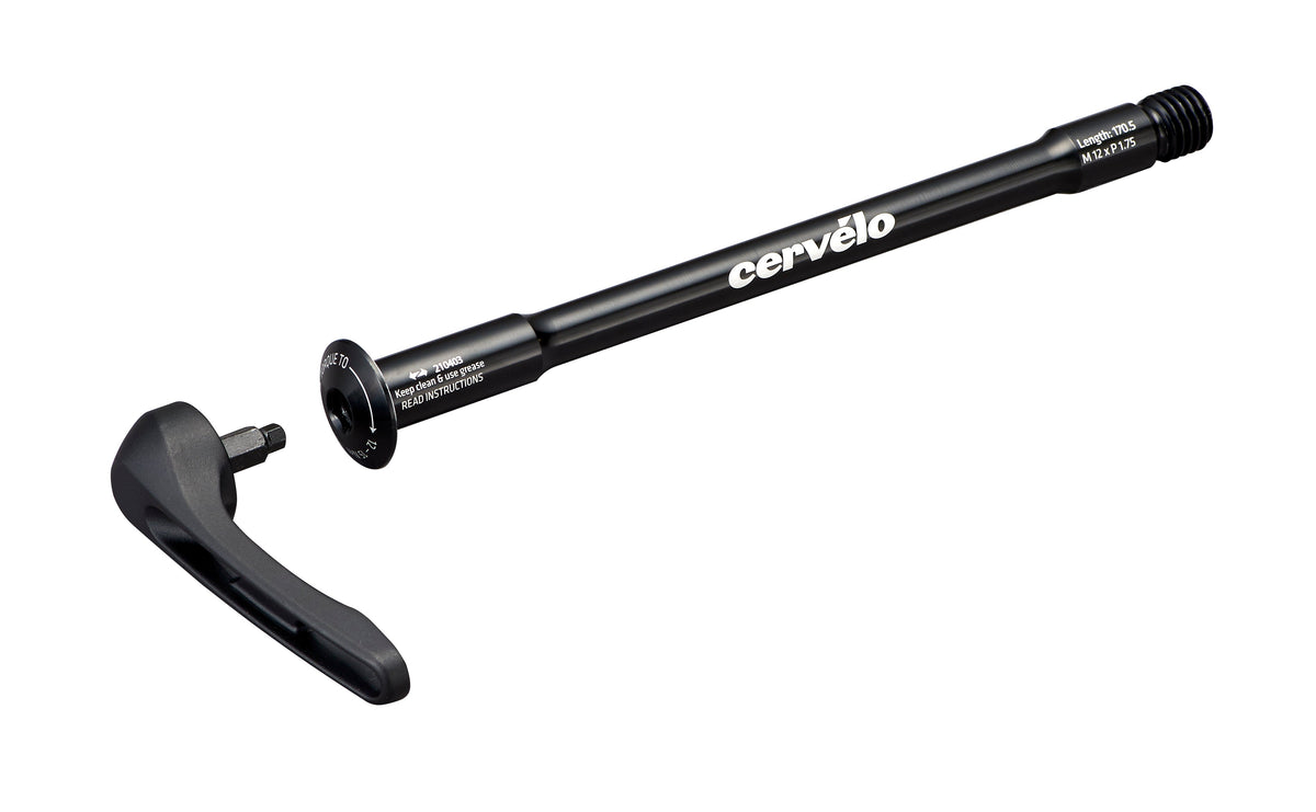 QRA-AERO2-R: CERVELO REAR AERO THRU AXLE - REMOVABLE HANDLE